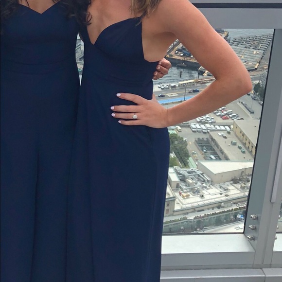 Navy jumpsuit - Picture 2 of 2